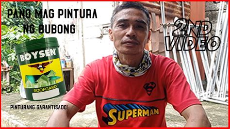 pintura sa bubong|Pintura ng Bubong • Paano mag Pintura ng Bubong.